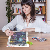 MAXBYE Magic Book Diamond Paintings Kits for Adults, 5D DIY Diamond Art Kits, Full Drill Diamond Dots Paintings with Diamonds Gem Art, Diamond Paintings Kit for Home Décor Items, 12x16in MAXBYE