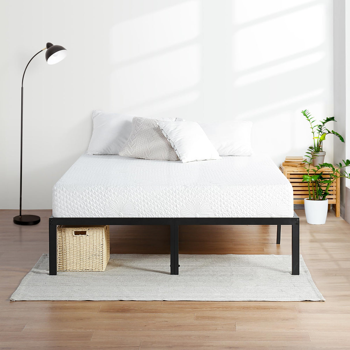 Olee Sleep Twin Mattress, 8 Inch Gel Memory Foam Mattress, Gel Infused for Comfort and Pressure Relief, CertiPUR-US Certified, Bed-in-a-Box, Medium Firm, Twin Size Olee Sleep