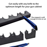 Adoreal 2 Pack Gun Rack for Gun Storage, Gun Safe Accessory for Rifles and Shotguns, Gun Holder in Gun Cabinet, Shotgun Rifle Rest, Foam Material with Magnetic Strip Adoreal