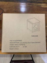 PAWLAND Cat Litter Box Enclosure, Cat House Side Table,Night Stand Pet House, Indoor Cat House, Espresso PAWLAND