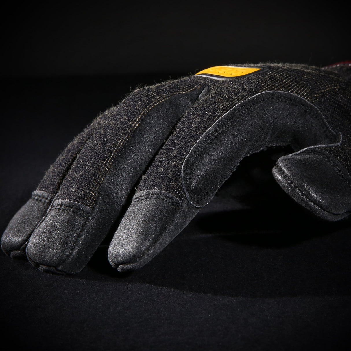 Ironclad HEATWORX REINFORCED; Heat and Cut Resistant Gloves, Palm Heat Protection Rated up to 450°F, (1 Pair), Black Ironclad