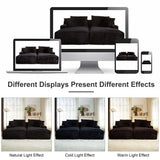 Tmsan 78.8" Oversized Double Chaise Lounge Sofa Indoor, Corduroy Boneless Couch Bed Comfy Foam Compressed Cloud Loveseat Sleeper Chair for Living Room Apartment Office Tmsan