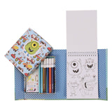 Tiger Tribe Coloring Set - Adventure Theme - Take Along Travel Art Kit - All Supplies Included - Easy Clean Up and Storage - Ages 3+ - 60207, Blue Tiger Tribe