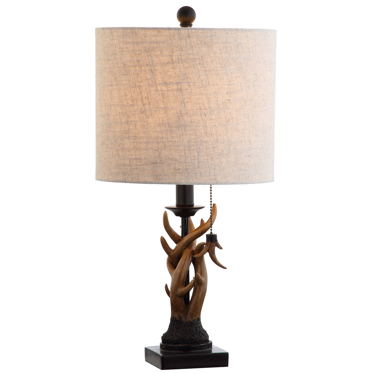JONATHAN Y JYL1031A Gaston 20.5" Resin Mini LED Table Lamp, Farmhouse, Traditional, Cottage, Rustic, Office, Living Room, Family Room, Dining Room, Bedroom, Hallway, Foyer, Brown JONATHAN Y