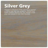 Rubio Monocoat Wood Stain & Finish Sample - Silver Grey | Oil Plus Part A | Quick-Dry, Eco-Friendly Linseed Wood Oil for Indoor Use | Ideal for Sampling Oil Plus 2C & Touch Ups | 20 mL Rubio Monocoat