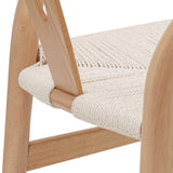 POLY & BARK Weave Chair, Single, Natural POLY & BARK
