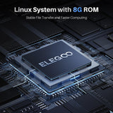 ELEGOO Saturn 4 Ultra 12K MSLA Resin 3D Printer, Smart Mechanical Sensor, Fast Printing Up to 150mm/h, AI Camera, WiFi Cluster Printing, Automatic Leveling, Large Printing Size 218.88*122.88*220mm³ ELEGOO