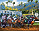 Horse Race by Boardwalk - 500 Piece Jigsaw Puzzle D·O·W·D·L·E
