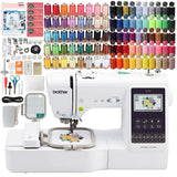 Brother SE700 Embroidery & Sewing Machine with 90 Spools & Accessories Brother