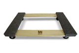 WEN 1320 lbs. Capacity 18 in. x 30 in. Hardwood Furniture Moving Dolly, Two Pack WEN