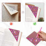 Morledoa 6 Pcs Diamond Painting Bookmarks, Mandala Diamond Art Kits for Adults, DIY Triangle Making Corner Bookmark Kits Morledoa