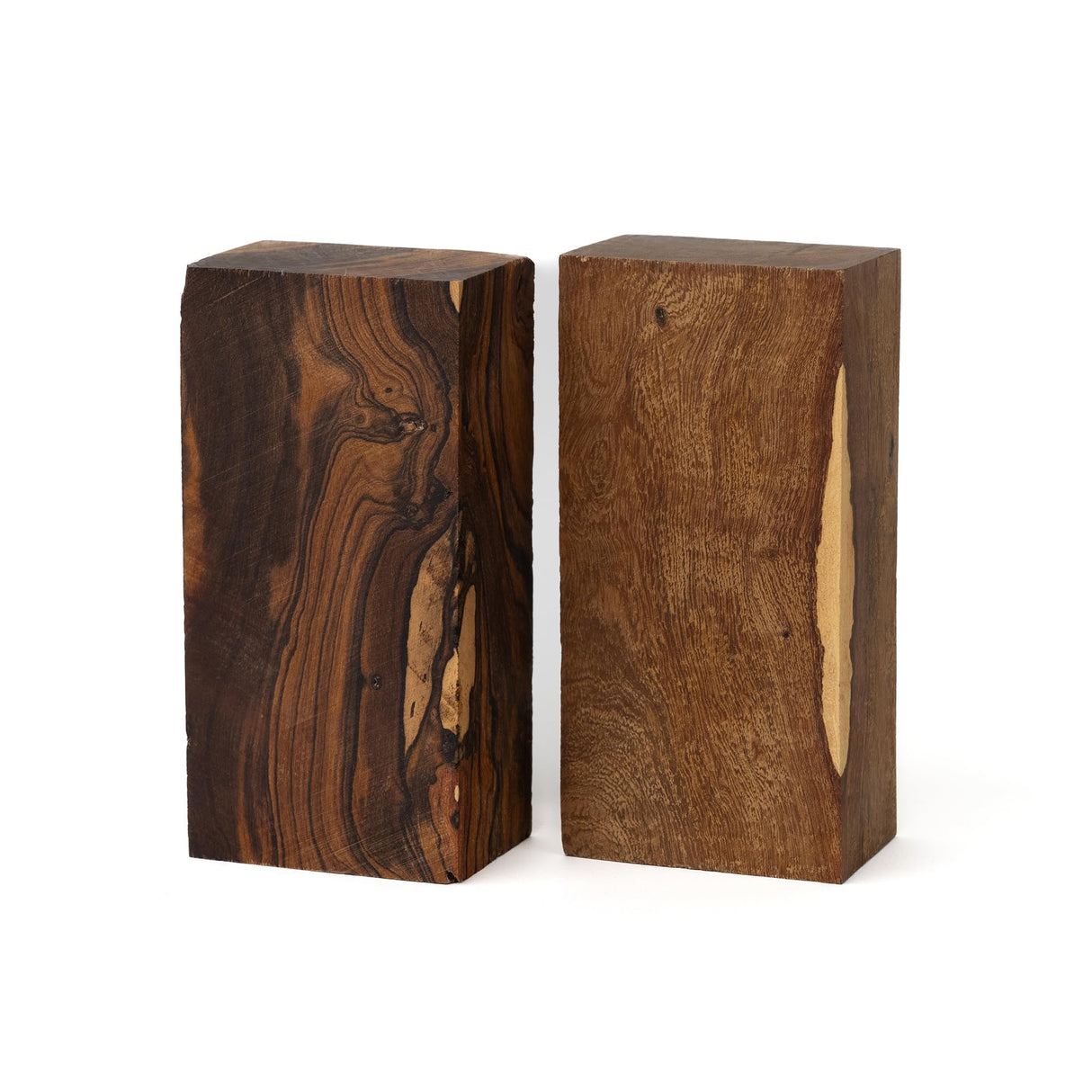 IECAP LLC Pack of 2 Hardwood Ironwood Blanks, Exotic Wood – Woodchucks Wood – Hardwood Lumber – Natural Wood for DIY Crafts – Ironwood Lumber Turning Blanks Pair – Size 6 x 3 x 2 inches IECAP LLC