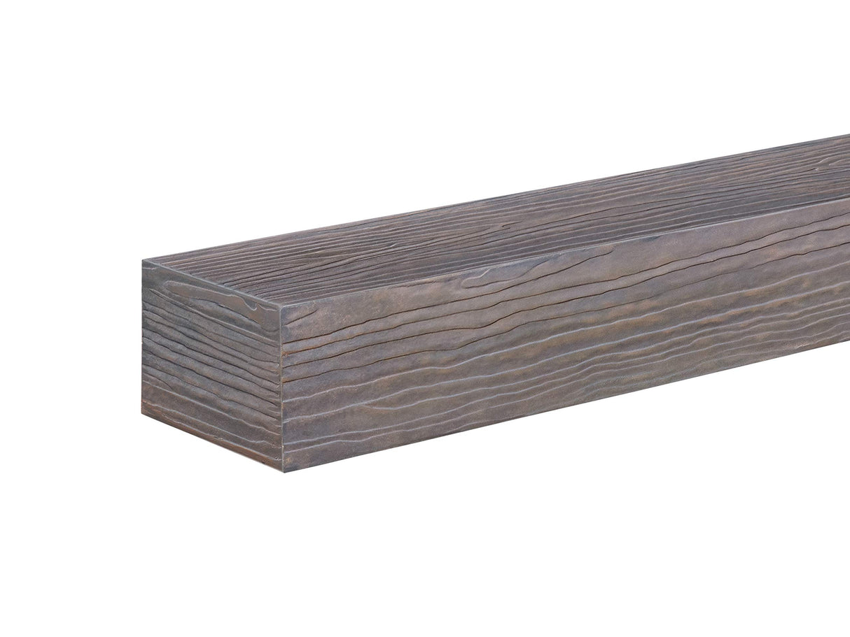 Pearl Mantels NC-60 LITRIVER Zachary Non-Combustible Natural Wood Look Shelf, 60", Little River Finish Pearl Mantels