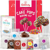 Baketivity DIY Cake Pop Baking Kit for Kids - Premeasured Ingredients, Decorating Supplies Baketivity