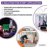 Magigoo MO2016 All-in-One 3D Printer Adhesive Glue, Reduces Warping for ABS, PLA, PETG, HIPS and TPU Filament on Glass, Flex Plate, PEI, Buildtak, Kapton 50ml, 1.69 fl. oz. Magigoo