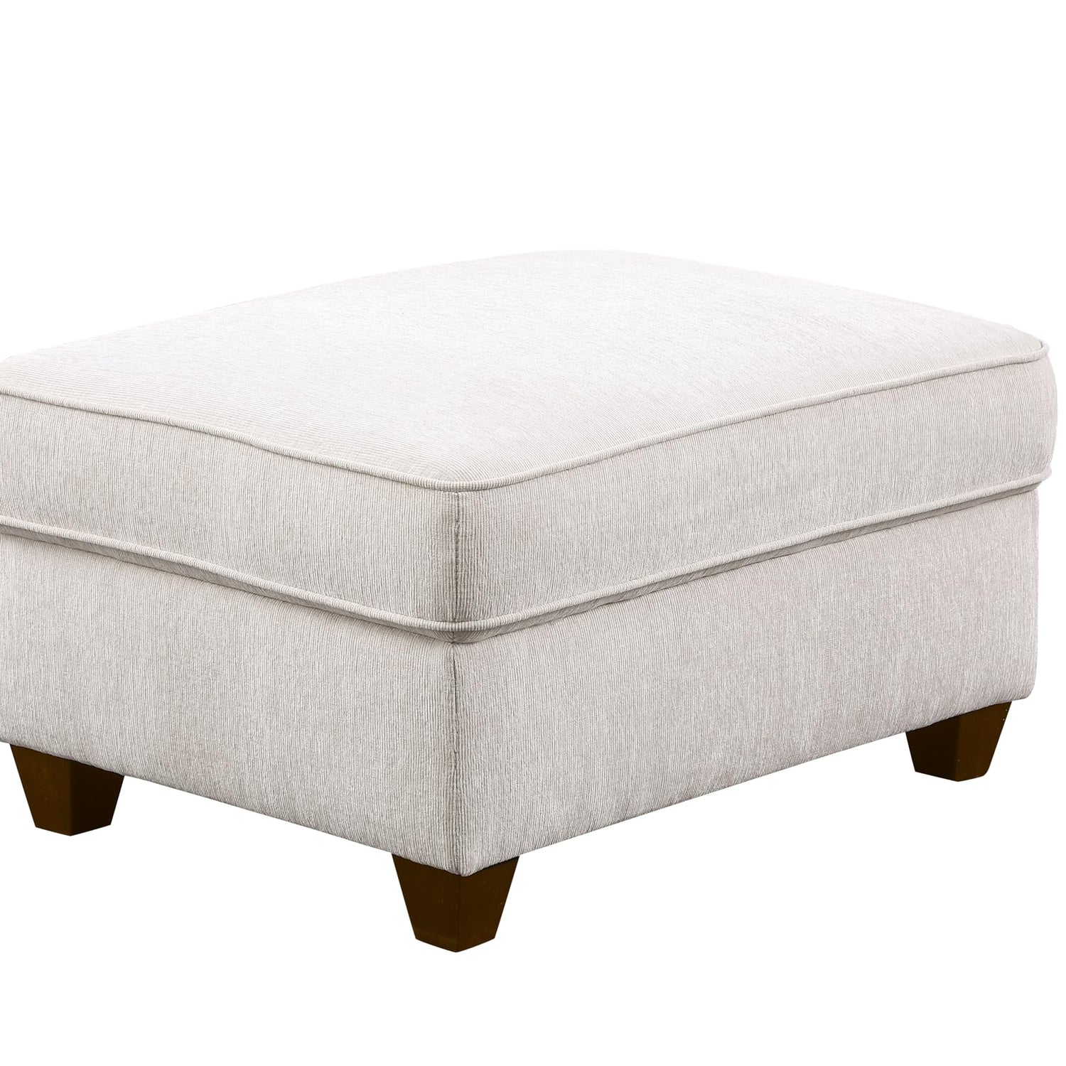 YOPTO 116" Convertible Sectional Couch with Movable Ottoman and 6 Throw Pillows,Chenille Upholstered Comfy Sofa 7 Seater,L-Shaped,Free Combination,Easy Assembly for Living Room,Apartment,Office,Beige YOPTO