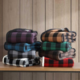 Eddie Bauer - Throw Blanket, Reversible Sherpa Fleece Bedding, Home Decor for All Seasons (San Juan Oyster, Throw) Eddie Bauer