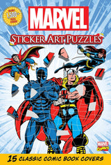 Marvel Sticker Art Puzzles WoodArtSupply