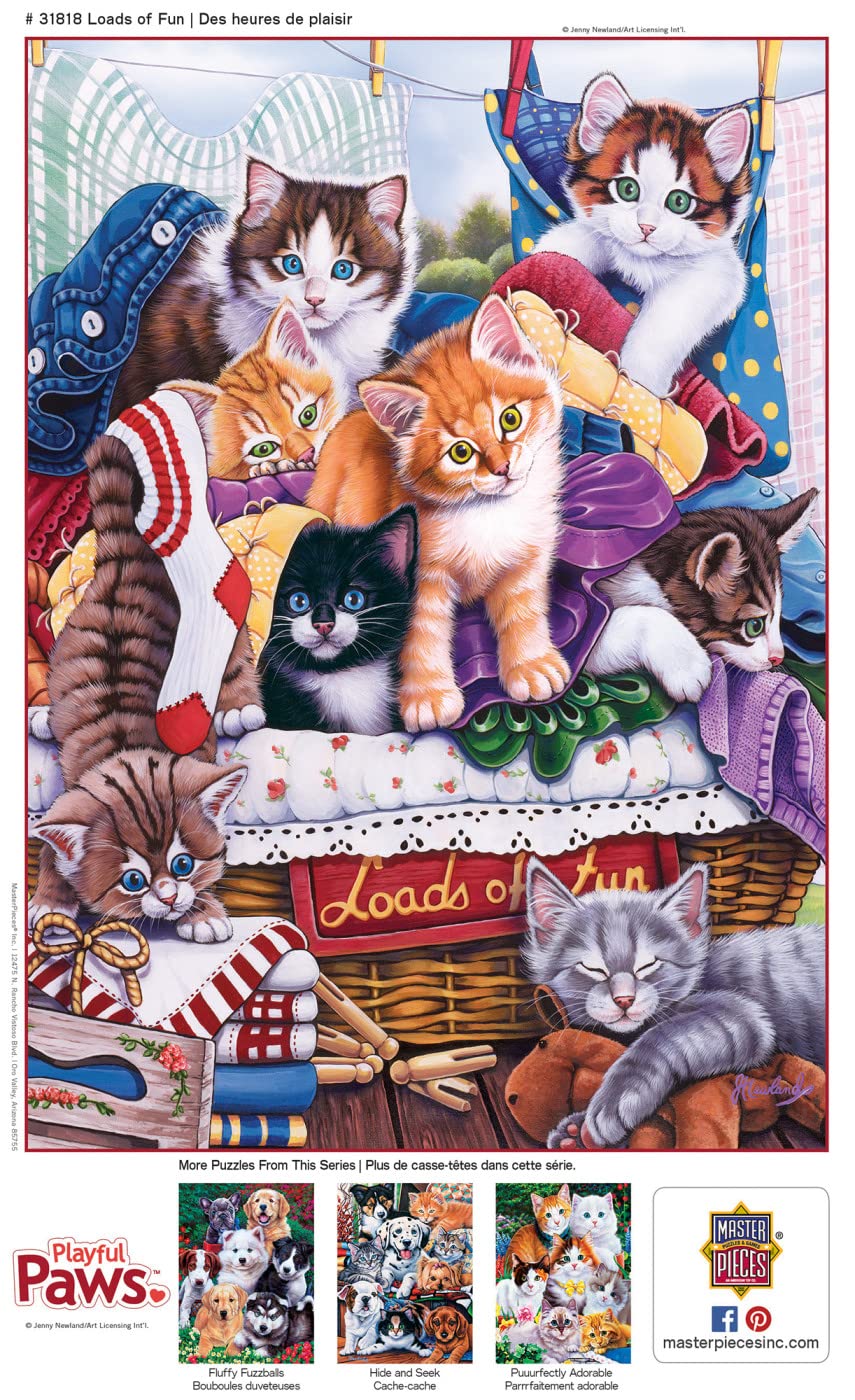 MasterPieces 300 Piece EZ Grip Jigsaw Puzzle - Loads of Fun - 18"x24" Masterpieces