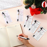 Sayglossy 50 Set Bulk Christmas Gifts for Coworker Employee Sublimation Bulb Pen Coworkers Are like Christmas Light Card Office Appreciation Gift for Staff Team Colleagues Teacher Nurse Sayglossy