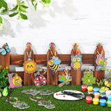 WinnerWhy 30 Sets Suncatchers Window Art Kits, DIY Sun Catchers Bulk Crafts Paint Your Own Window Ornaments for Boys Girls Classroom Home Party Birthday Activity Decor (Vibrant Style) WinnerWhy