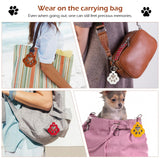 softum Cat Dog Hair Keychain 6pcs, Cat Fur Memory Charm, Dog Hair Collector Keychain, Pet Fur Keepsake, Pet Memorial Gifts, Cute Keychains for Women Girls softum