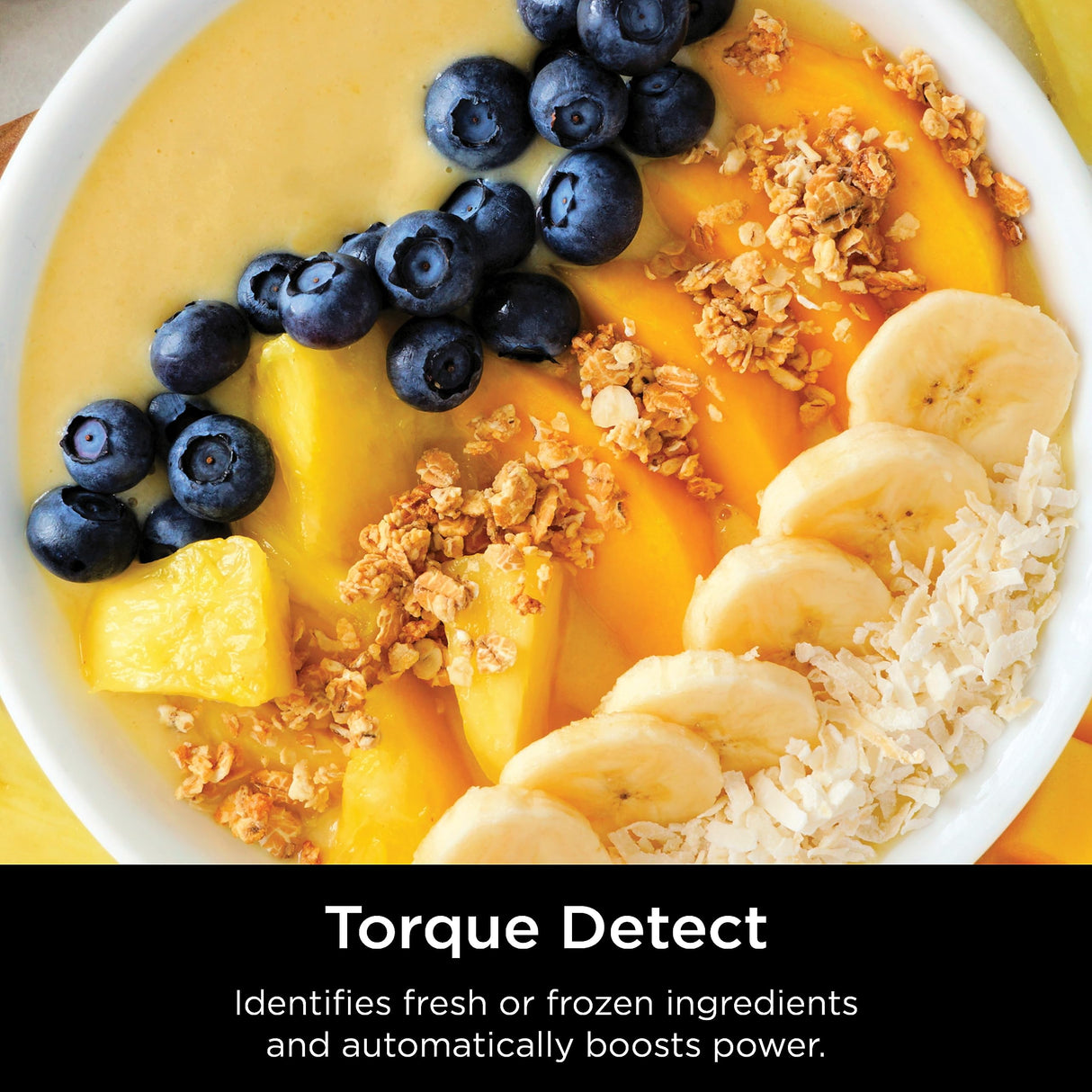 Ninja TB201 Detect Power Blender Pro, BlendSense Technology, For Smoothies, Shakes & More, 1800 Peak Watts, 72 oz. Pitcher, Blender, Black Ninja