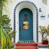 NPCSWXQ Diamond Painting Landscape,5D Diamond Painting Kits for Adults Beginners, DIY Full Drill Diamond Painting Sunrise Mountains and Rivers Painting for Home Wall Bedroom Decor Gifts 12x16Inch NPCSWXQ