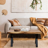 Warmaxx Heavy Duty Solid Metal Furniture Table Legs, 16 inch Height Set of 2 Black DIY Wrought Iron Legs Industrial Live Edge Table Sturdy Legs for Entry Bench Coffee Table End Table Leg with Screws Warmaxx