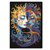 DIY Diamond Painting Notebook Kit, Enchanted World, Special Shaped Diamond Art Notebook Journal Sketchbook for Writing & Drawing Focart