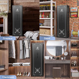 KAER 13-15 Gun Safe for Rifle and Pistols,Rifle Safes for Home,Clearance Gun Cabinet for Home Rifles and Shotguns,Gun Safe for Handgun with Digital Keypad Adjustable Shelves for Home,Unassembled KAER