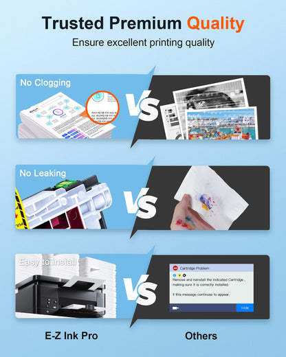 E-Z Ink Pro LC103 LC103XL Compatible Ink Cartridge Replacement for Brother LC103 XL LC103XL LC101 LC103CL Ink Cartridges Compatible with MFC-J870DW MFC-J475DW MFC-J6920DW MFC-J470DW (15 Pack)