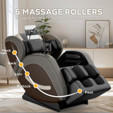 GDFStudio Massage Chair Zero Gravity Recliner,2025 Massage Recliner Chair with Full Body Air Pressure,Grey GDFStudio