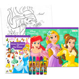 Disney Princess Lap Desk Activity Set - Arts & Crafts Bundle of Lap Desk, Coloring Book, Stickers, Games, Puzzles, More | Disney Princess Travel Pack Disney Princess