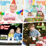 Montessori Wooden Sensory Toddler Toys: Toy for 1 Year Old Boys Girls Birthday Gifts | 1st One First Birthday Gift for 1 Year Old Girl Boy, Educational Learning Toy for 1-2 Year Old Fine Motor Skills MuMua