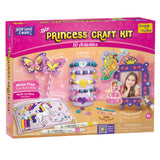 Imagimake Princess Craft Kit | 10 Mess-Free DIY Activities | Bracelet Making Kit, Unicorn Pouch, Butterfly Wands & Photo Frame | Girls Toys Age 6-8 | 5,6,7,8,9,10,11,12 Year Old Girl Birthday Gifts Imagimake