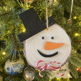 SEHOI 30 PCS 5-5.5 Inch Unfinished Wood Slices, Wooden Discs with Bark, Rustic Wood Slices, Natural Wood Circles for Craft, Holiday Decorations, Wedding Centerpiece SEHOI