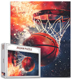 Tucocoo Sport of Basketball Jigsaw Puzzles for Adults 1000 Pieces, Hard Difficult Challenging Puzzles for Adults DIY Crafts Puzzles for Home Decoration Gifts, Family Puzzle Perfect for Game Nights Tucocoo