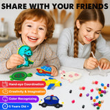 FUNZBO 13200 5mm Fuse Beads Kit - Fuse Beads Set with 20 pcs Special Shaped Pegboards, Home School Arts and Crafts Supplies for Kids, Gifts for Girls and Boys Age 5+ Years Old FUNZBO