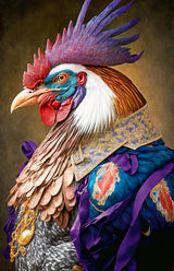 Ravensburger Puzzle Moment: Rooster General 200 Piece Jigsaw Puzzle for Adults - 12001323 - Handcrafted Tooling, Made in Germany, Every Piece Fits Together Perfectly Ravensburger