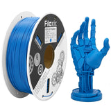 Glass Fiber PETG Filament 1.75mm,High Rigidity & Strength,Excellent Dimensional Stability,Weather Resistant & Durability,Compatible with Bambu LAB, K1C,QIDI MAX3 FDM 3D Printers,1 KG,Blue Filaxix