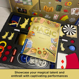 Thames & Kosmos Magic: Gold Edition | Playset with 150 Tricks | 96 Page Full Color Instruction Manual | 42 Props | Video Tutorials | Fun for Kids 8+ Thames & Kosmos