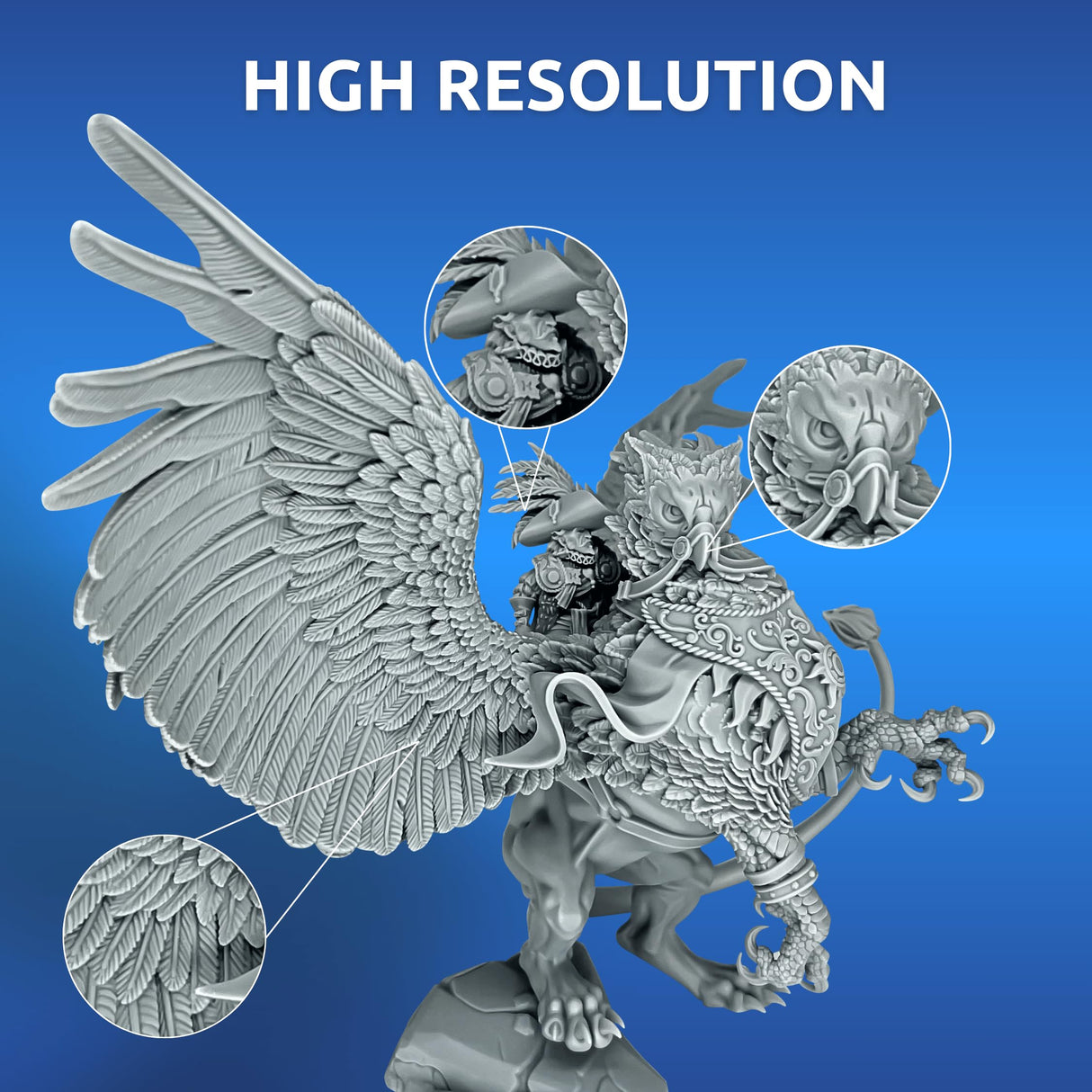 AmeraLabs TGM-7 3D Wargaming Resin for Tabletop Miniatures – Tough, High Resolution, Low Odor, Fast Curing 3D Printing Liquid for 4K/8K/12K LCD/DLP/SLA 3D Printers (Grey, 1kg) AmeraLabs