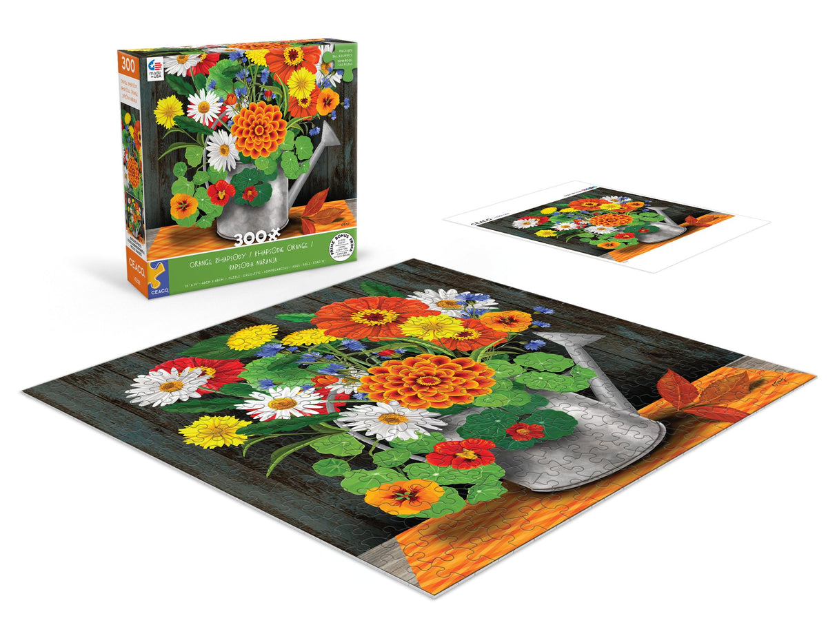 Ceaco - Orange Rhapsody - 300 Piece Jigsaw Puzzle Ceaco