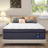 SIMARTH King Size Mattress - 12 Inch Hybrid King Size Mattress in a Box, Upgrade Strengthen, Gel Memory Foam King Matress with Motion Isolation, Strong Edge Support and Pocket Springs, Medium SIMARTH