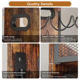 KLM 2-Tier Wine Rack, can Hold 8 Bottles.Suitable for Home Kitchens, Restaurants, Food Pantries, cabinets, and Bars. KLM