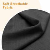 Lonkwa Sectional Sofa Couches for Living Room, 78'' Dark Grey 3 Seater L-Shaped Couch with Storage Ottoman, Comfy Fabric Convertible Sectionals Sofas with Chaise for Apartment, Office, Small Space Lonkwa