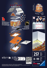 Ravensburger Gingerbread House Night Edition: 216 Piece 3D Jigsaw Puzzle for Kids 11568 - Easy Click Technology Means Pieces Fit Together Perfectly Ravensburger