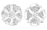 A Million Dogs: Fabulous Canines to Color (Volume 2) (A Million Creatures to Color) Union Square & Co.