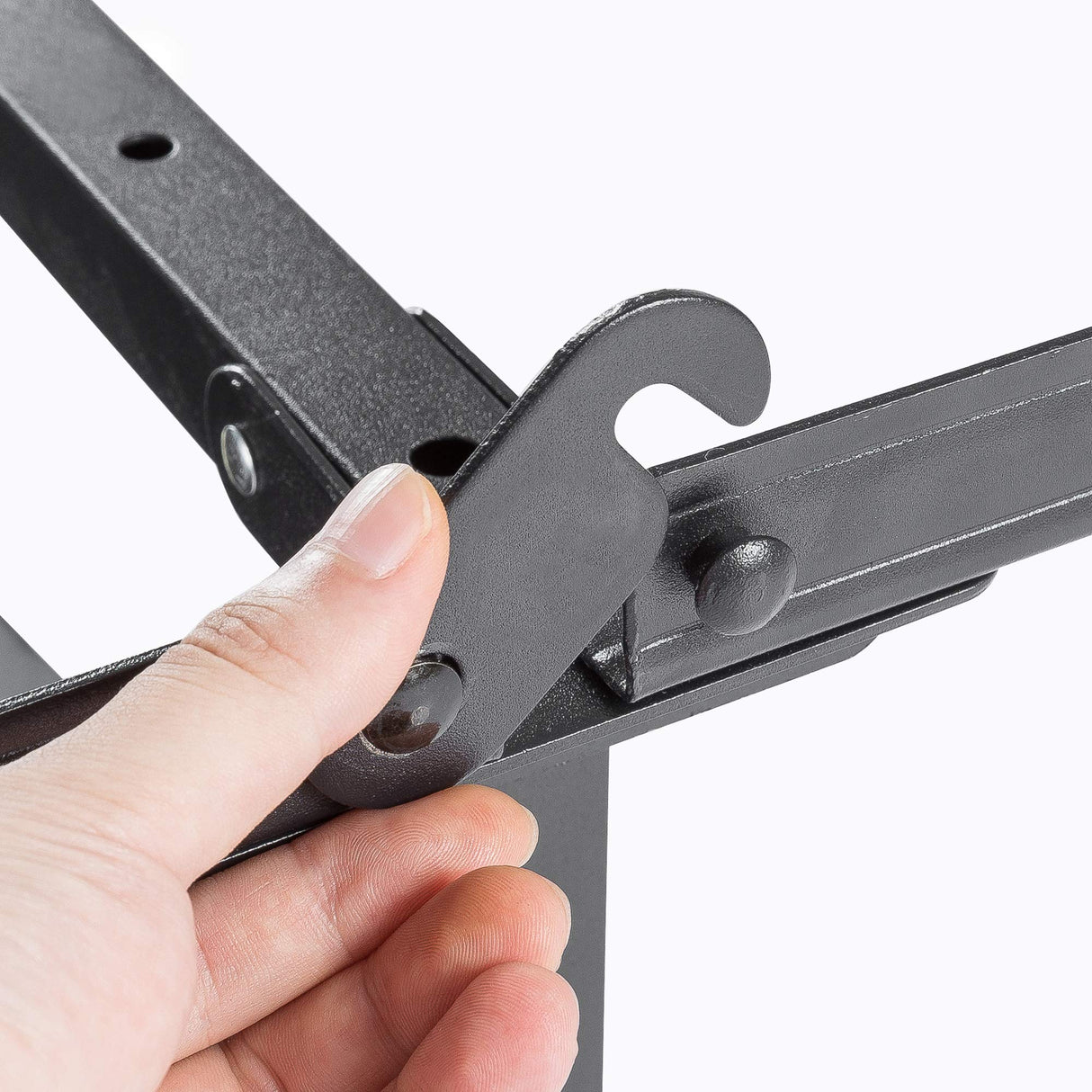 ZINUS Compack Metal Adjustable Bed Frame, 7 Inch Support Bed Frame for Box Spring and Mattress Set, Twin/Full/Queen, Black ZINUS